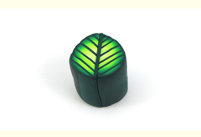 Hacer un pato de hojas en arcilla Fimo : Paso 8