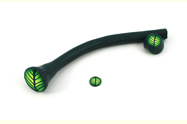 Hacer un pato de hojas en arcilla Fimo : Paso 9