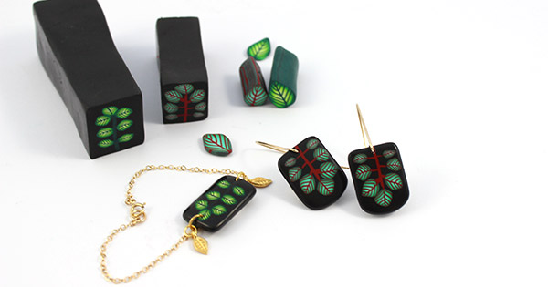 Hacer un pato de hojas en arcilla Fimo