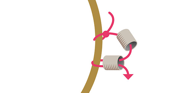 Boucles d'oreilles tissées Miyuki Delicas et Star Beads 01