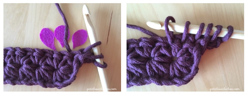 maníaco-gancho de punto de estrella 25