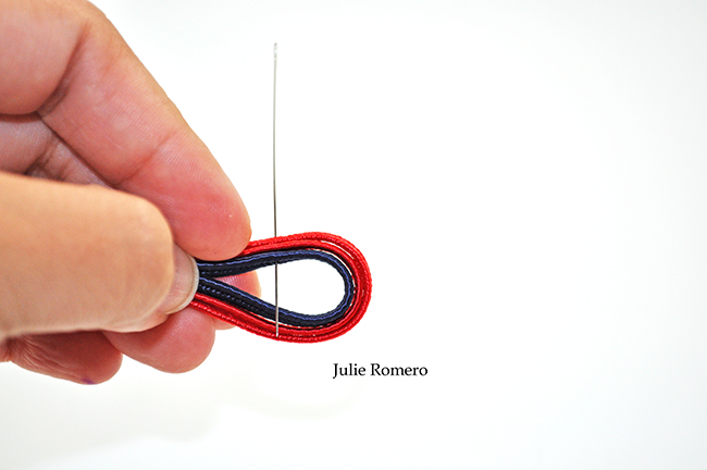 trenza pulsera y cristales de PureCrystal : Paso 9