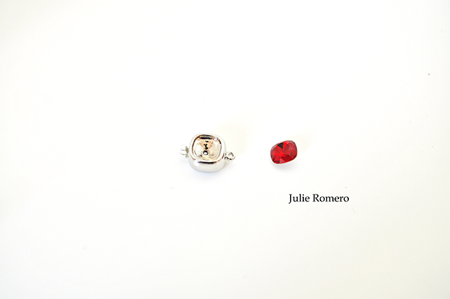 trenza pulsera y cristales de PureCrystal : Paso 18