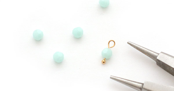 Esquema Formar un bucle en un clavo o alfiler de joyería Esquema Formar un bucle en un clavo o alfiler de joyería