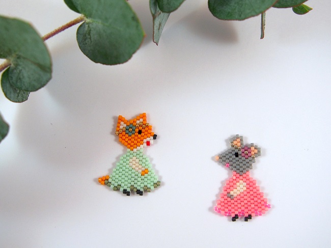 tejer-perla-Miyuki-motivo-zorra-souris_V2