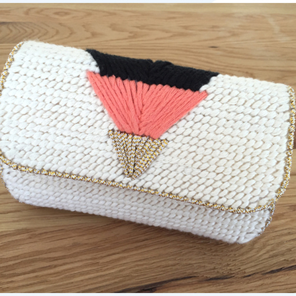 Carterita Canvas y lana natura XL Carterita Canvas y lana natura XL