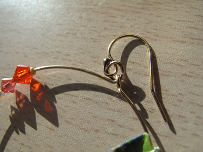 Pendientes Jungle Origami : Paso 16