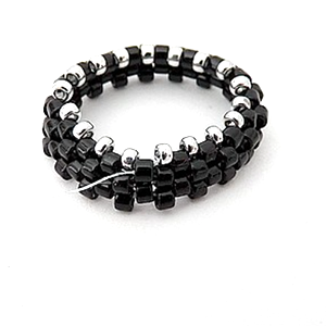 paso 1 paso 2 Pendientes paso 3 Mylene by Puca pearls Miyuki Délicas