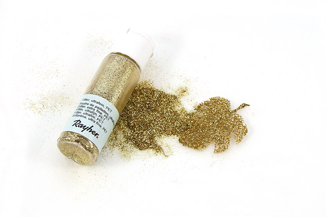 Hojas naturales relucientes : Paso 5