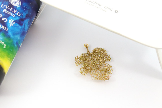 Hojas naturales relucientes : Paso 7