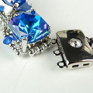 étape23 pulsera PureCrystal-Cristal-vidrio-cuentas-Puca