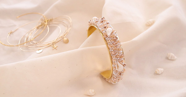 Esquema Pulsera de arrecife de coral en perlas inspirada en oruga o tejido de alfombras mágicas Esquema Pulsera de arrecife de coral en perlas inspirada en oruga o tejido de alfombras mágicas