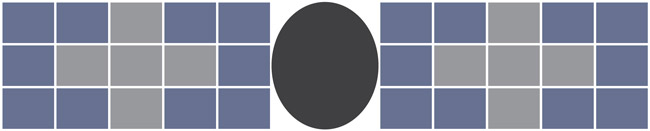 Pulsera cruzada azul claro y cuentas de estrella de cuero blanco y cuentas de miyuki : Paso 4