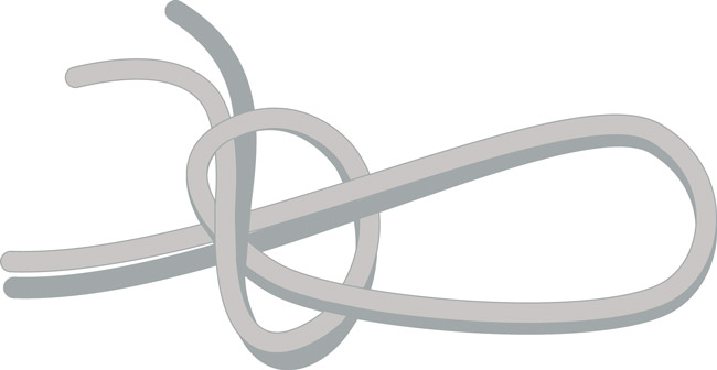 Pulsera cruzada azul claro y cuentas de estrella de cuero blanco y cuentas de miyuki : Paso 9