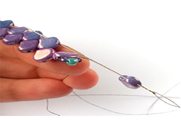 paso 3 imitación pulsera de piel de serpiente