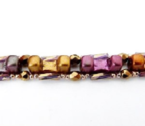 Paso 9 - Collar de bricolaje Tinaya Cuentas de vidrio Puca