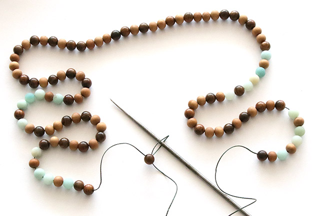 Collar Mala hecho a mano