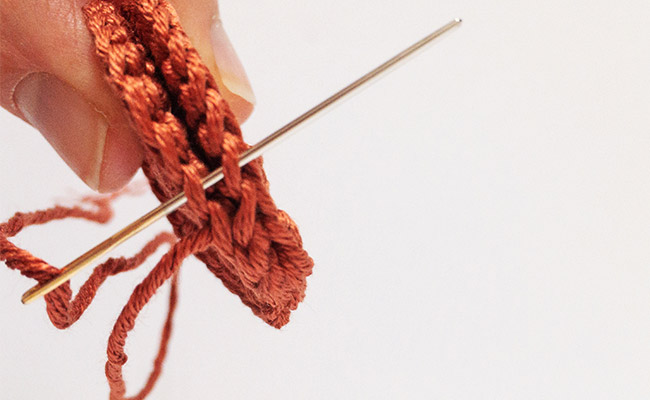 Paso 3- crochet cookies