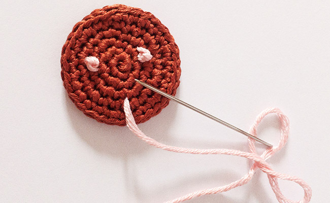 Paso 5- crochet cookies