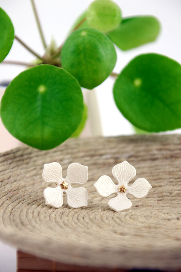 Esquema Flores de hortensia en arcilla polimérica Esquema Flores de hortensia en arcilla polimérica