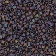 Miyuki Delica 15/0 DBS0884 - Opaque Dark Gray Mat AB x5g