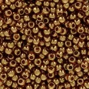 Rocalla Toho 11/0 TO11R421 - Transparent Pink Gold Luster x8g