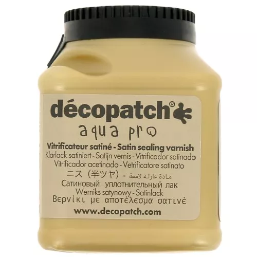 Aqua pro par Decopatch - barniz vitrificador satinado n°1 x180 ml