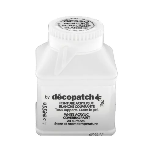 El Gesso par Decopatch - Pintura acrílica blanca protectora x70 g