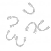 Protecciones para hilo de acero 0,46 mm de Plata 925 x20|raw }}