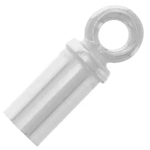 Terminales para cordón 2 mm de Plata 925 x2