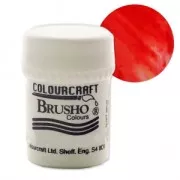 Pigmento de polvo acuarela Brusho Colours - Naranja x15 g