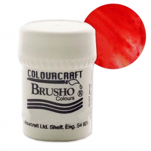 Pigmento de polvo acuarela Brusho Colours - Naranja x15 g