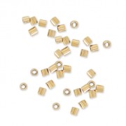 Tubos Chafas 1x1.1 mm de Gold filled x50|raw }}