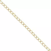 Cadena malla ovalada 1.7 mm Gold filled x1m