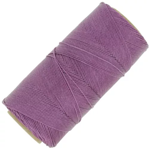 Bobina de hilo encerado Linhasita para micro macramé 0,75 mm - Amatista (359) x228m