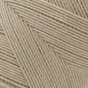 Bobina de hilo encerado Linhasita para micro macramé 0,75 mm - Beige (05) x228m