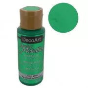 Pintura Acrilíca decorativa DecoArt Dazzling Metallics - Crystal Green x59 ml