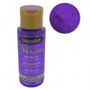 Pintura Acrilíca decorativa DecoArt Dazzling Metallics - Purple Pearl x59 ml