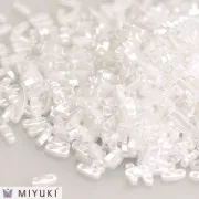 Miyuki Quarter Tila Beads 5x1.2x1.9 mm QTL-420 - White Pearl Ceylon x10g