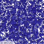 Miyuki Quarter Tila Beads 5x1.2x1.9 mm QTL-414 - Opaque Cobalt x10g