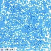 Miyuki Quarter Tila Beads 5x1.2x1.9 mm QTL-413 - Op Turquesa Blue x10g