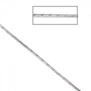 Cadena Redonda / Paloma  0.9 mm de Acero inox x1m|raw }}