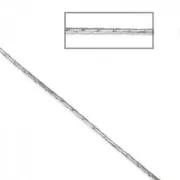 Cadena Redonda / Paloma 0.9 mm de Acero inox x1m