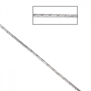 Cadena Redonda / Paloma 0.9 mm de Acero inox x1m