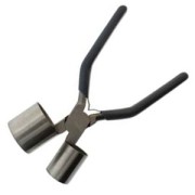 Pinza de doble cilindro de 35 mm y 25 mm de calidad profesional x1