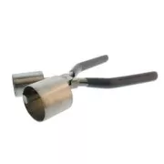 Pinza doble cilindro de alta calidad para la creación de joyería de fantasía DIY