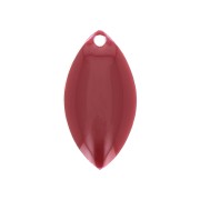 Lanzaderas de metal y resina epoxi 19x10 mm - Rojo oscuro x8