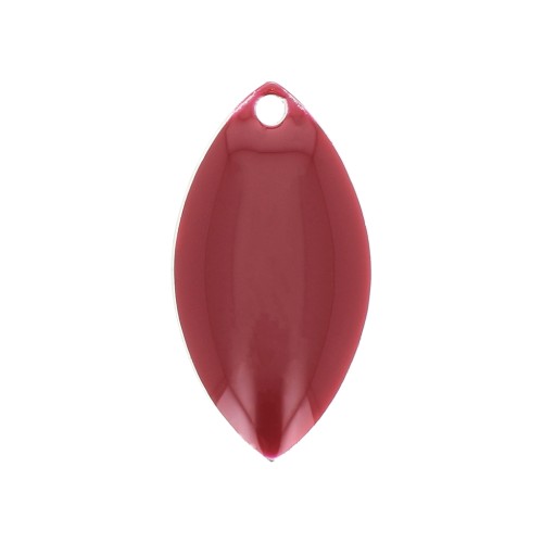 Lanzaderas de metal y resina epoxi 19x10 mm - Rojo oscuro x8