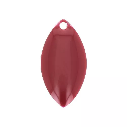 Lanzaderas de metal y resina epoxi 19x10 mm - Rojo oscuro x8