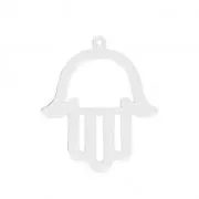 Colgante Mano de Fátima 22x19 mm de Plata 925 x1